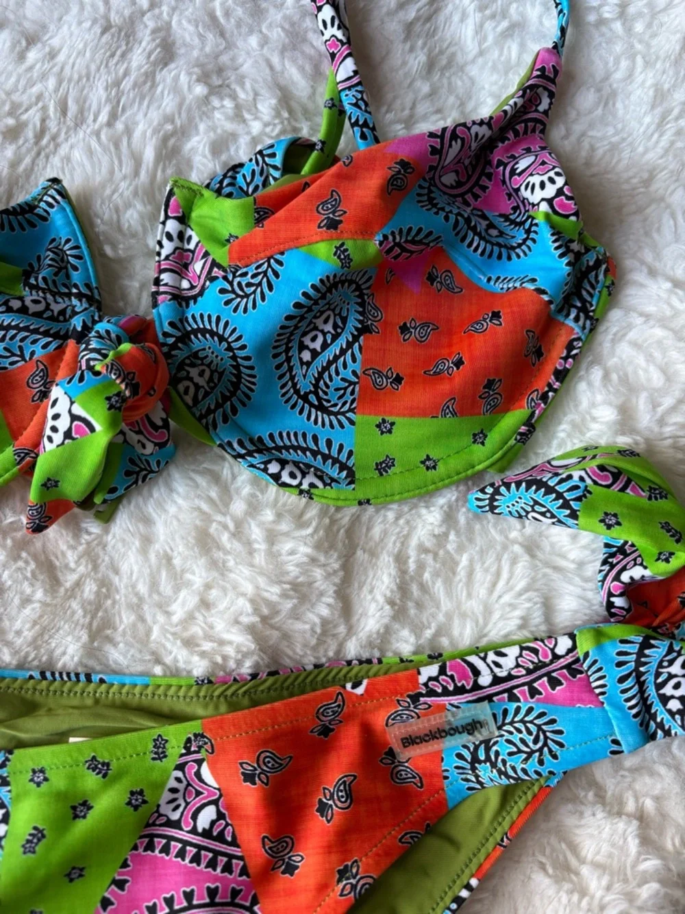 NWOT blackbough swim • paisley bikini - Picture 2 of 5
